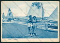 Rimini Città Barche FG cartolina KB0408 – fronte