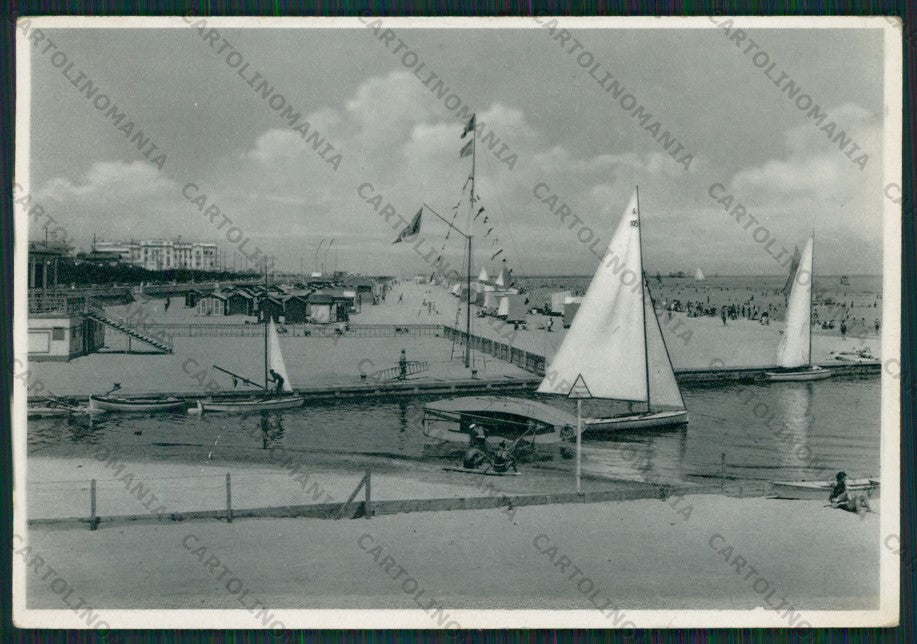 Rimini Città Barche Foto FG cartolina KB0434 – fronte