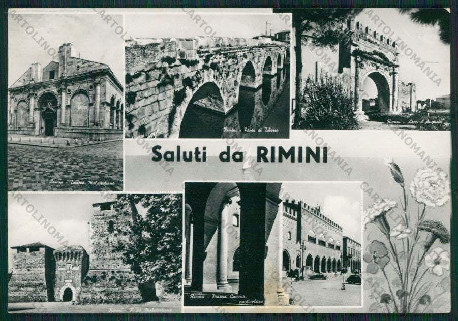 Rimini Città Saluti da Foto FG cartolina KB0491 – fronte