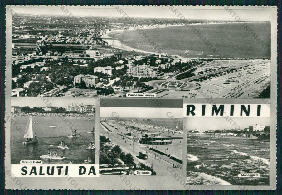 Rimini Città Saluti da Foto FG cartolina KB0494 – fronte