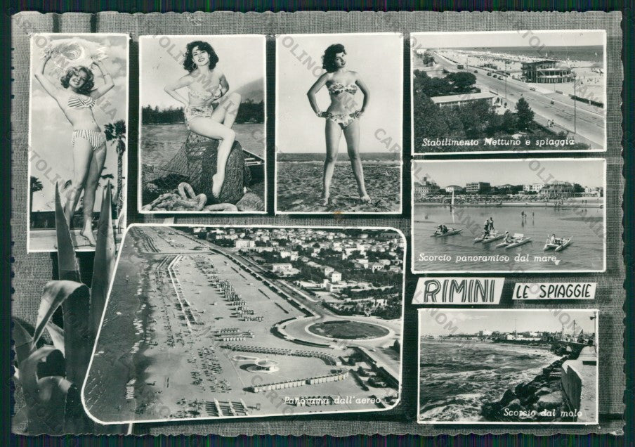 Rimini Città Saluti da Foto FG cartolina KB0497 – fronte