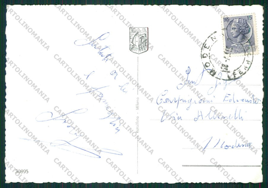 Rimini Città Saluti da Foto FG cartolina KB0497 – retro