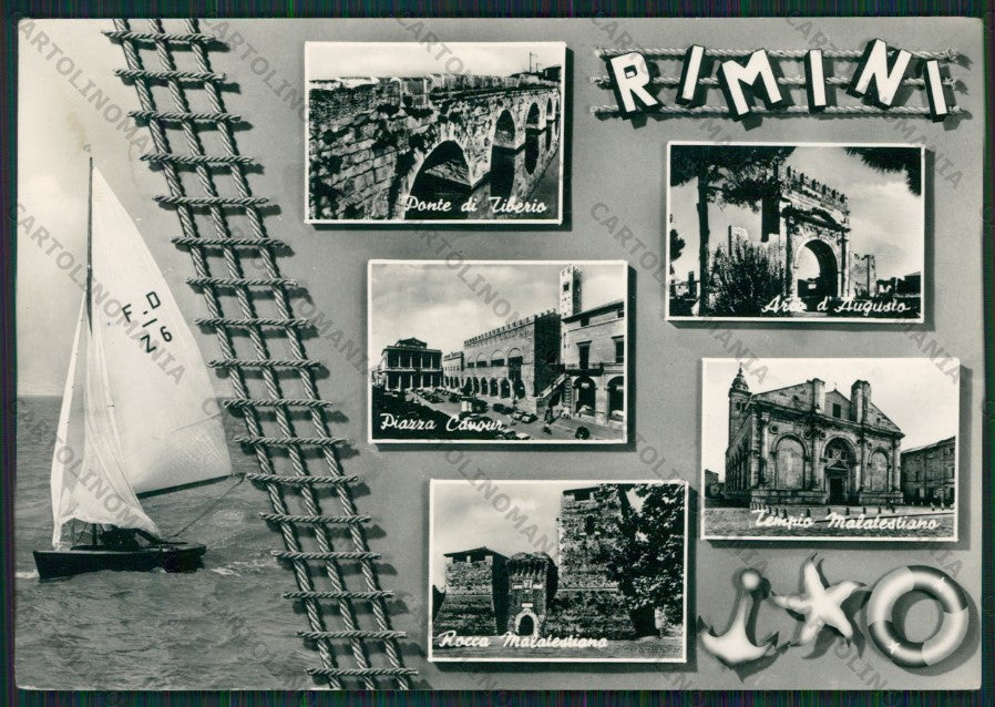Rimini Città Foto FG cartolina KB0498 – fronte