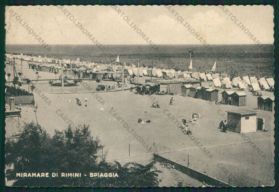 Rimini Miramare di FG cartolina KB0523 – fronte