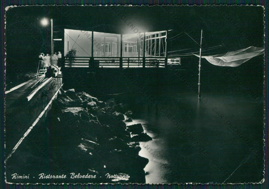 Rimini Città PIEGA Foto FG cartolina KB0533 – fronte