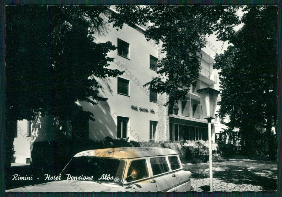 Rimini Città Auto PIEGHE Foto FG cartolina KB0534 – fronte