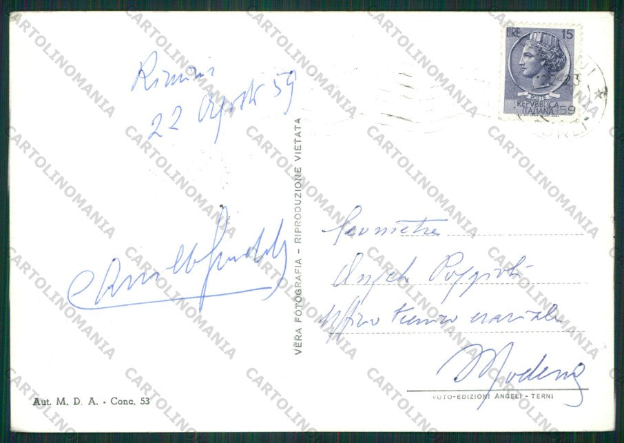 Rimini Città Auto Foto FG cartolina KB0542 – retro