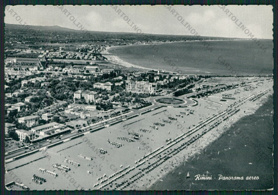 Rimini Città PIEGA Foto FG cartolina KB0548 – fronte