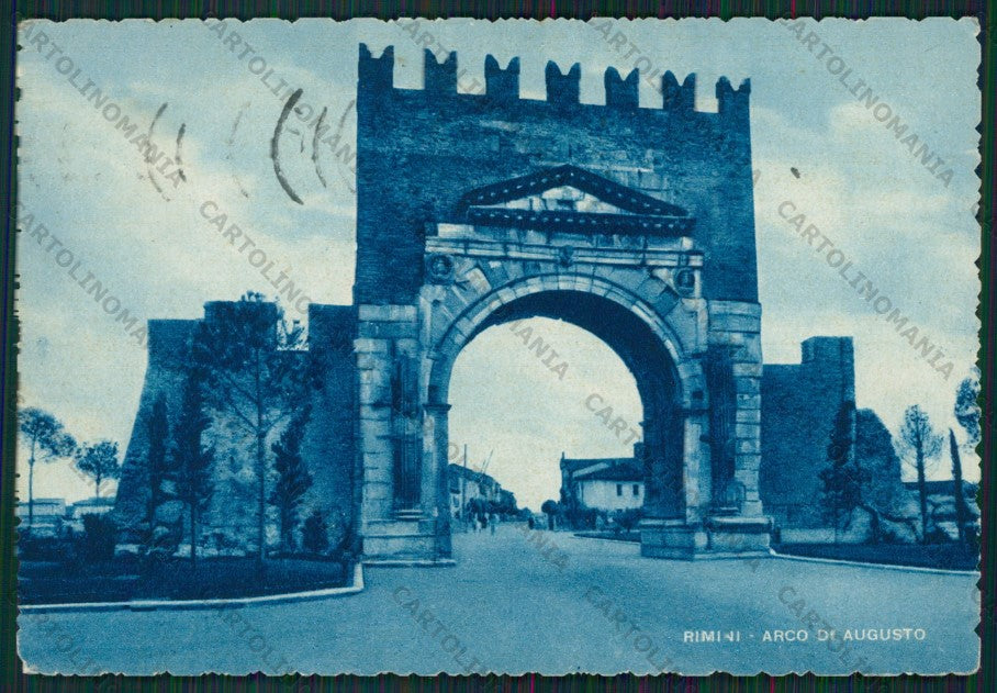 Rimini Città Arco Augusto FG cartolina KB0560 – fronte