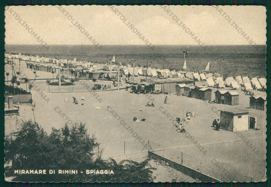 Rimini Miramare di FG cartolina KB0583 – fronte