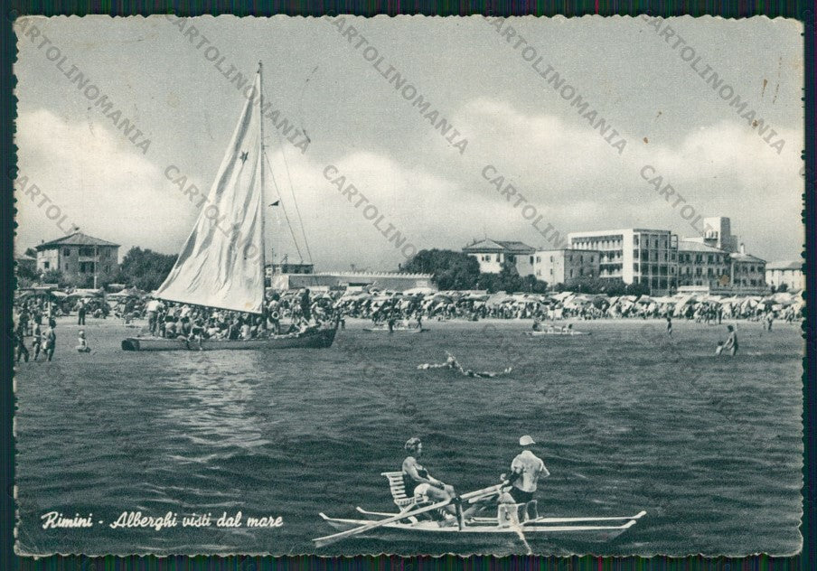 Rimini Città STRAPPO FG cartolina KB0584 – fronte