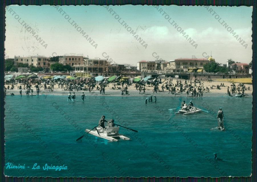 Rimini Città PIEGHINA Foto FG cartolina KB0601 – fronte