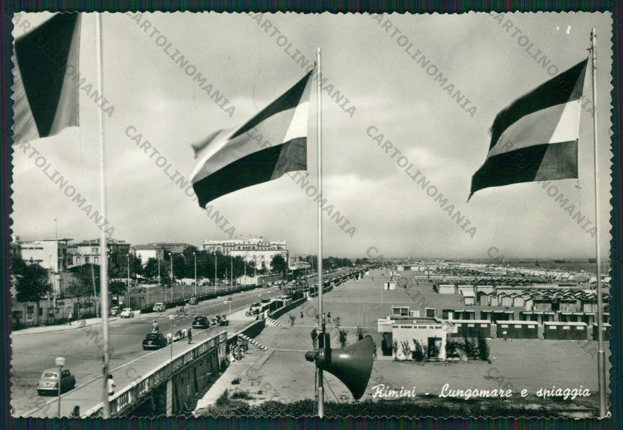 Rimini Città Auto Foto FG cartolina KB0607 – fronte