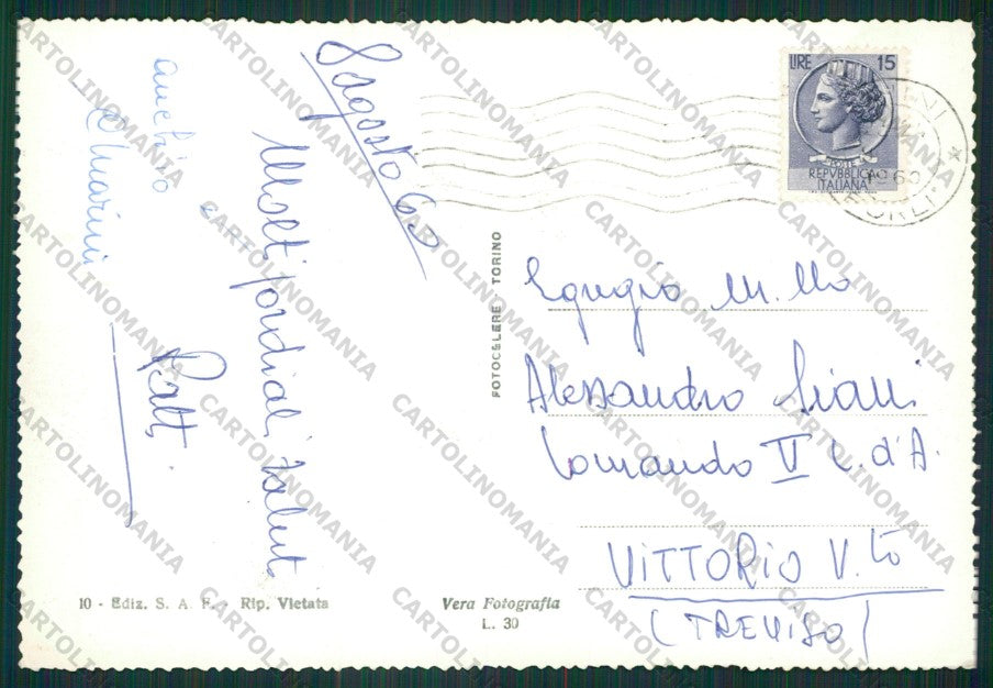 Rimini Città Auto Foto FG cartolina KB0607 – retro