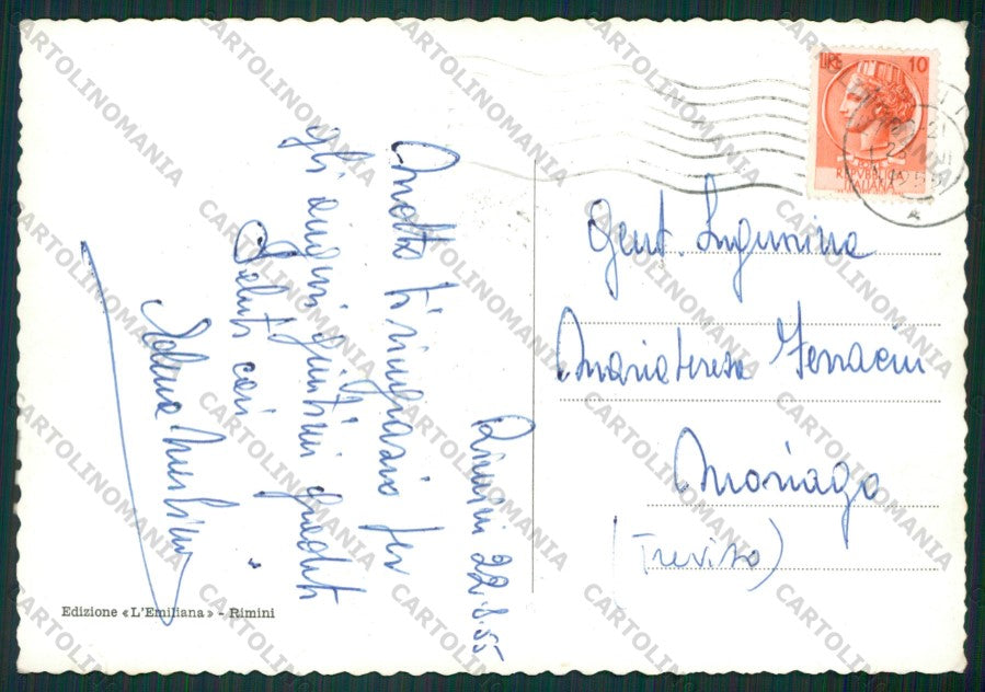 Rimini Città MACCHIE Foto FG cartolina KB0610 – retro