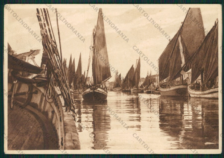 Rimini Città Barche PIEGHINA FG cartolina KB0668 – fronte