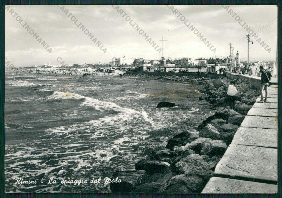 Rimini Città ABRASA Foto FG cartolina KB0677 – fronte