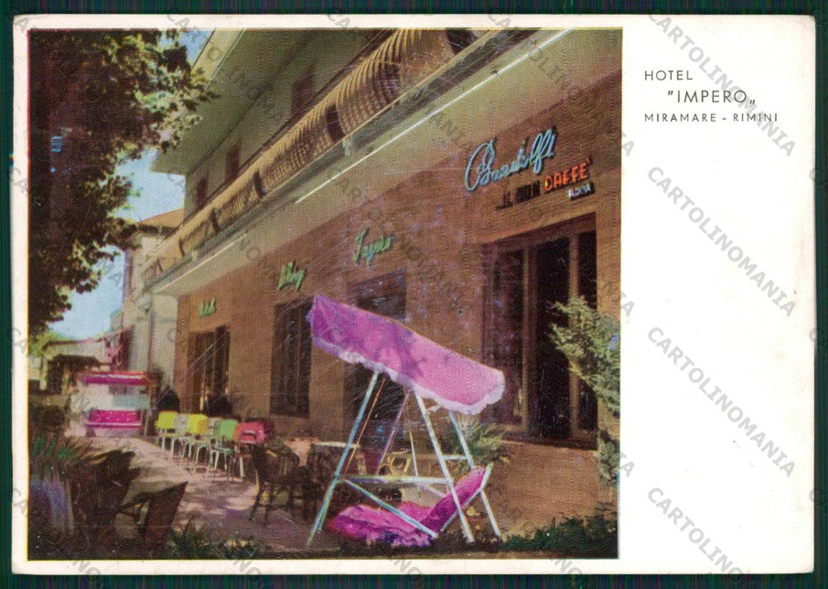 Rimini Miramare di FG cartolina KB0694 – fronte