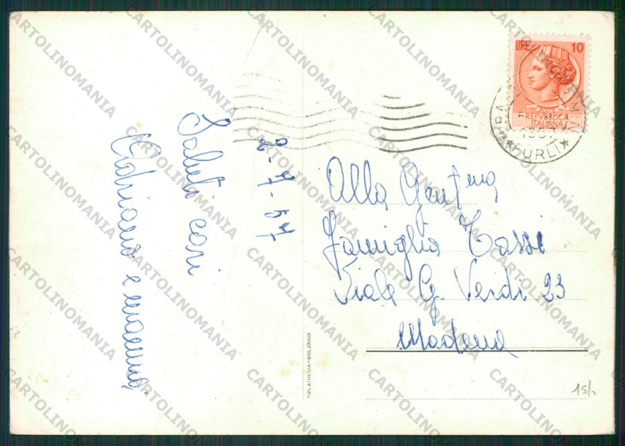 Rimini Miramare di FG cartolina KB0694 – retro
