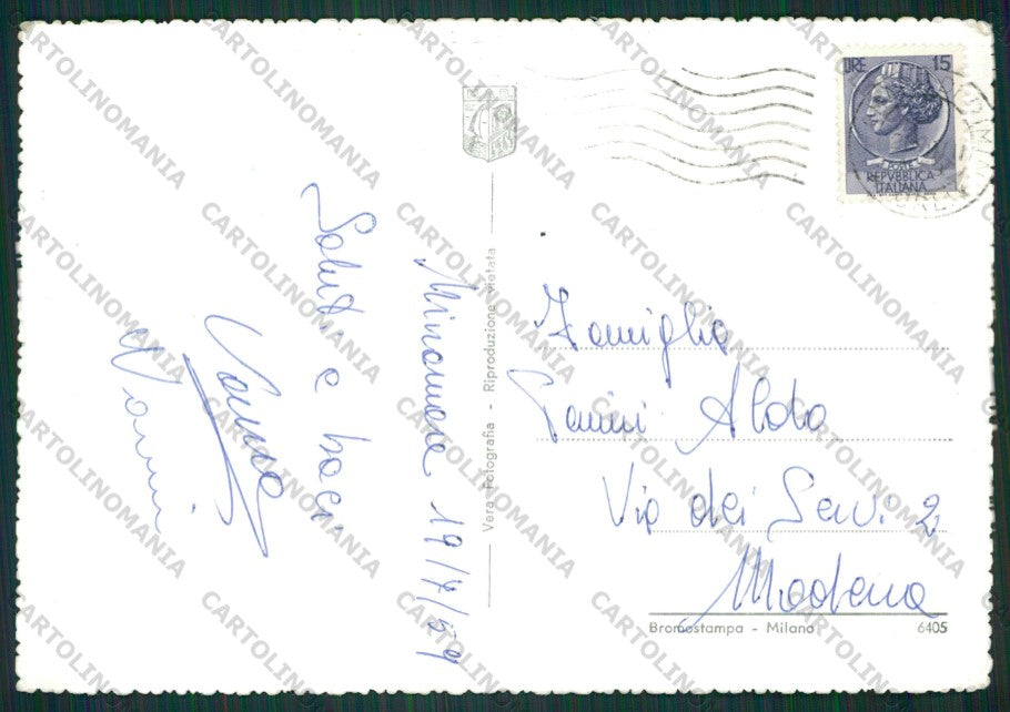 Rimini Miramare di Saluti da Foto FG cartolina KB0701 – retro