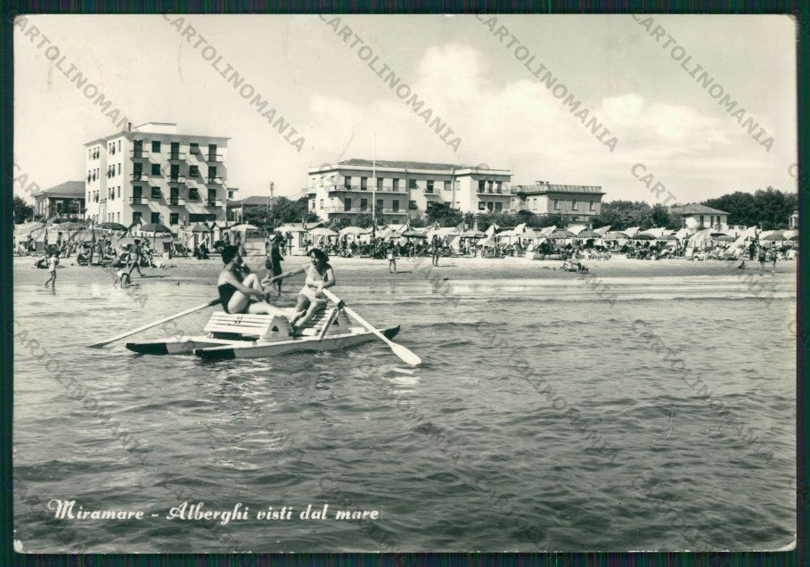 Rimini Miramare di PIEGHINE Foto FG cartolina KB0712 – fronte