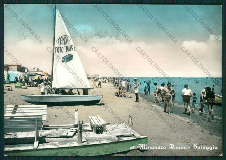 Rimini Miramare di Foto FG cartolina KB0718 – fronte
