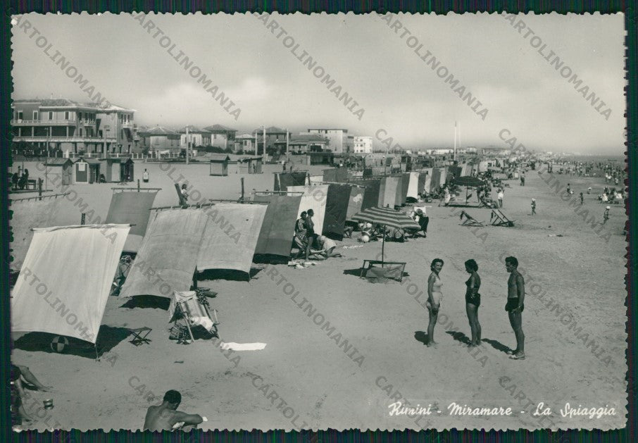 Rimini Miramare di Foto FG cartolina KB0719 – fronte