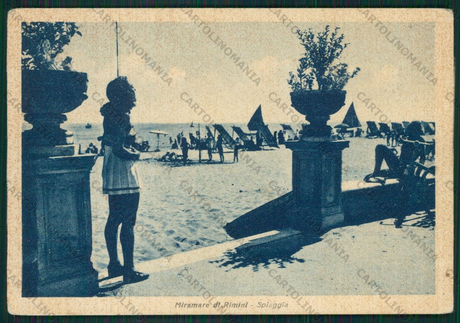 Rimini Miramare di PIEGHINA FG cartolina KB0726 – fronte