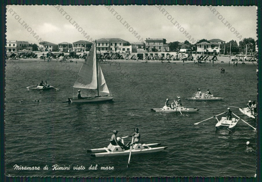 Rimini Miramare di Foto FG cartolina KB0729 – fronte