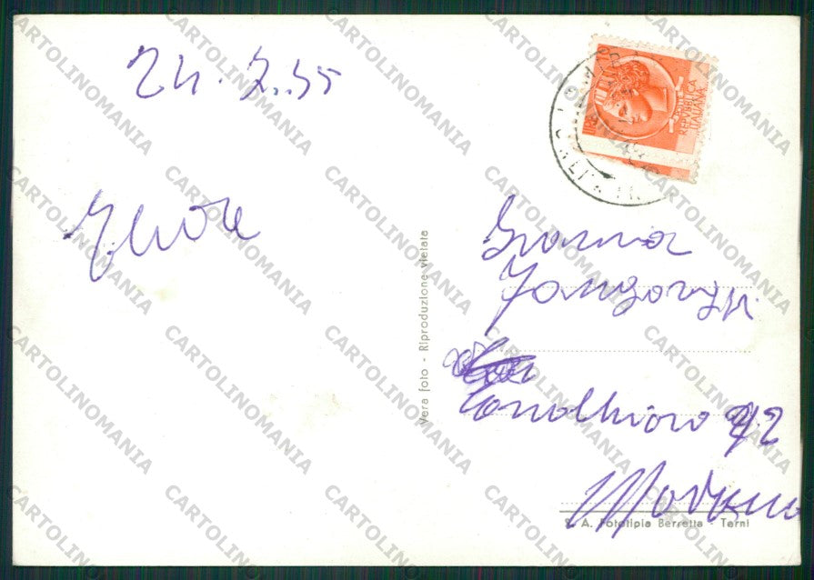 Rimini Miramare di Filovia Foto FG cartolina KB0752 – retro