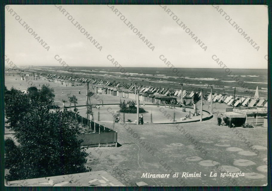 Rimini Miramare di PIEGA Foto FG cartolina KB0758 – fronte