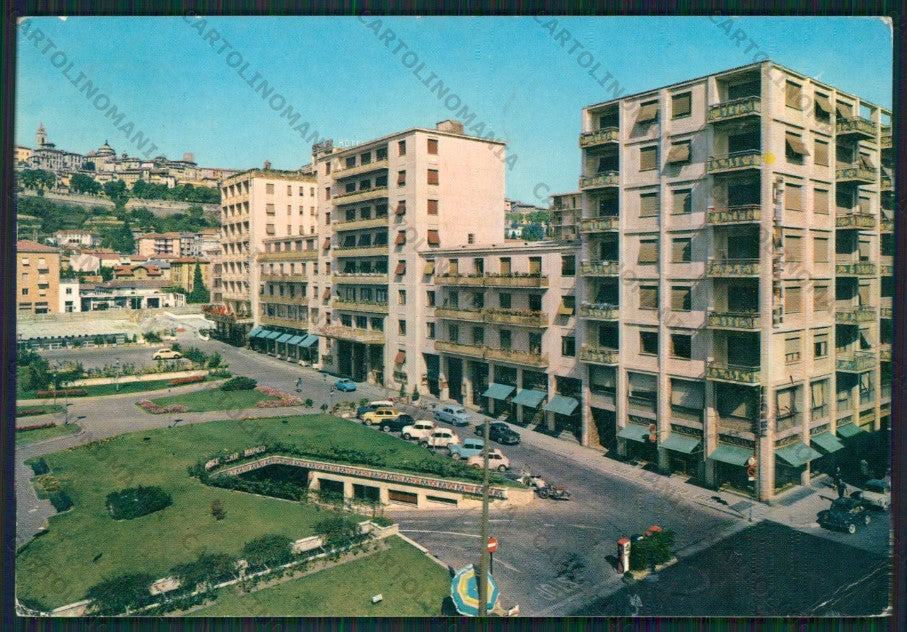 Bergamo Città PIEGHINA Foto FG cartolina KB0770 – fronte