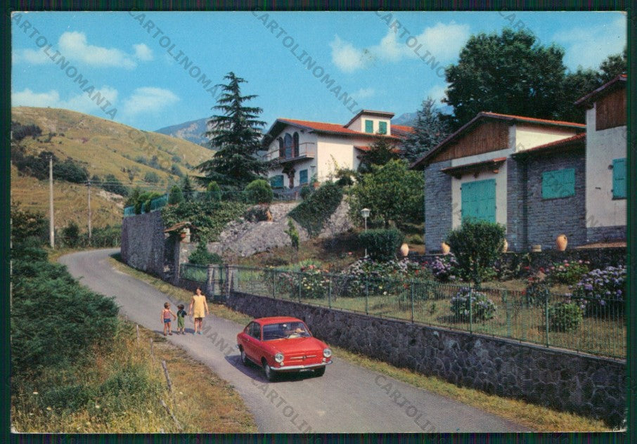 Firenze San Godenzo Castagno d'Andrea PIEGHINE FG cartolina KB0774 – fronte