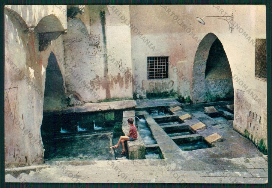 Palermo Cefalù Antico Lavatoio Foto FG cartolina KB0778 – fronte