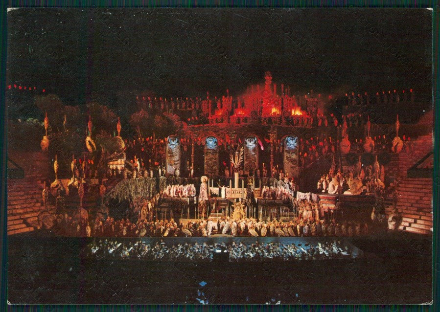 Verona Arena di Opera Norma Foto FG cartolina KB0780 – fronte