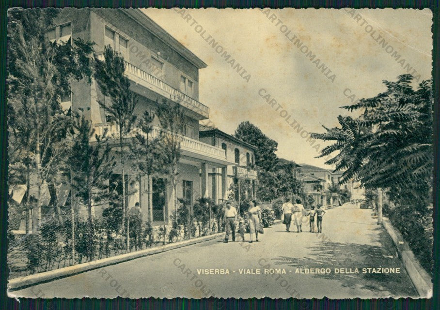 Rimini Viserba PIEGHE FG cartolina KB0825 – fronte