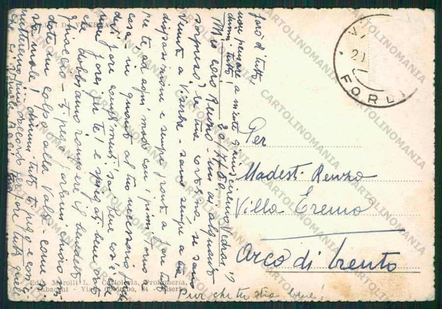 Rimini Viserba PIEGHE FG cartolina KB0865 – retro