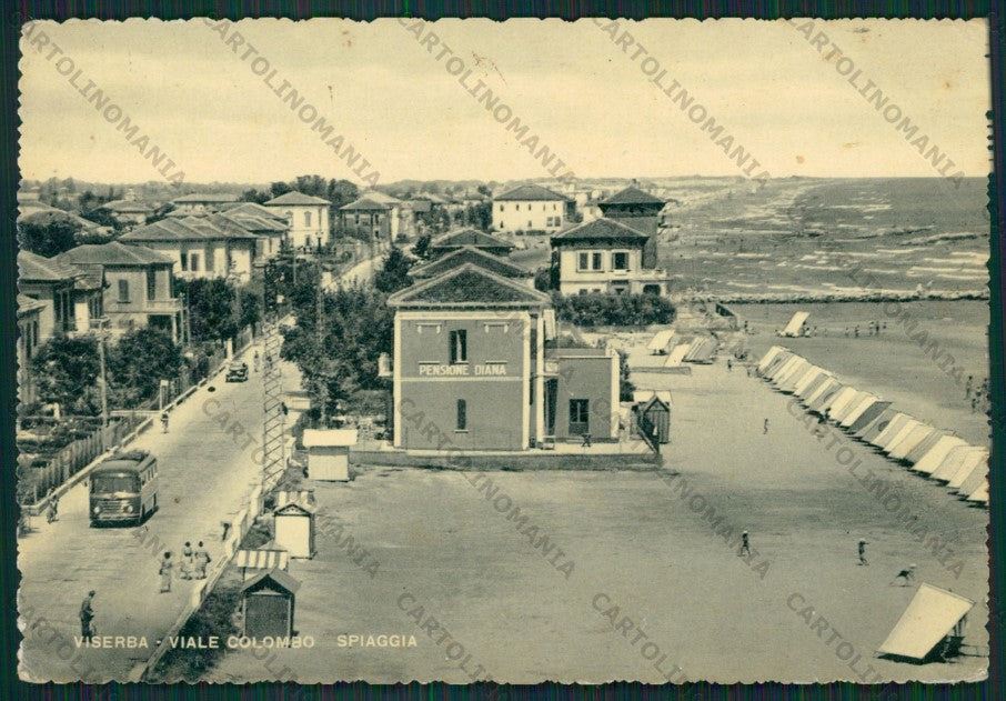 Rimini Viserba FG cartolina KB0870 – fronte