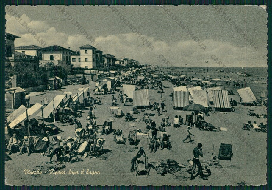 Rimini Viserba PIEGHINE FG cartolina KB0875 – fronte