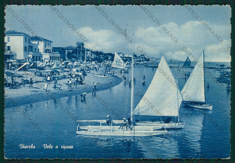 Rimini Viserba STRAPPINO FG cartolina KB0882 – fronte