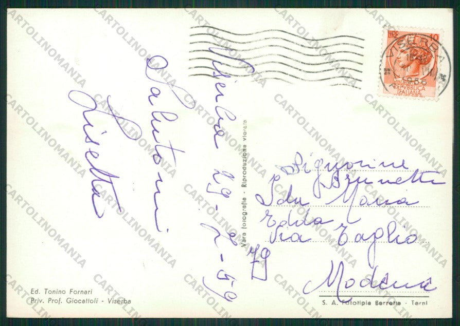 Rimini Viserba Barca Foto FG cartolina KB0890 – retro
