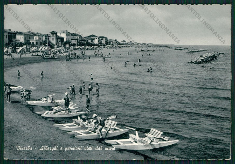 Rimini Viserba PIEGHINA Foto FG cartolina KB0901 – fronte