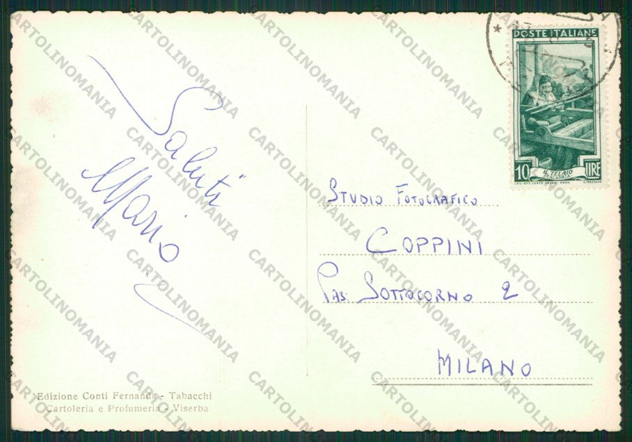 Rimini Viserba Pin Up PIEGHINA Foto FG cartolina KB0902 – retro