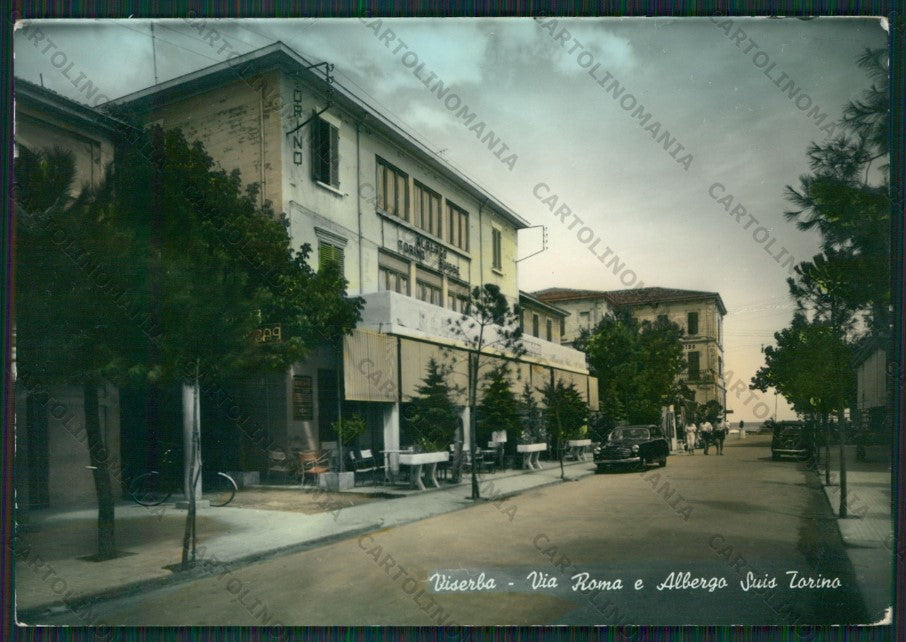 Rimini Viserba Auto Foto FG cartolina KB0903 – fronte