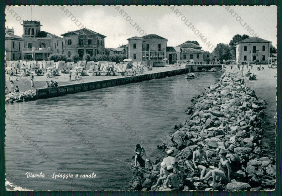 Rimini Viserba PIEGHINA Foto FG cartolina KB0909 – fronte