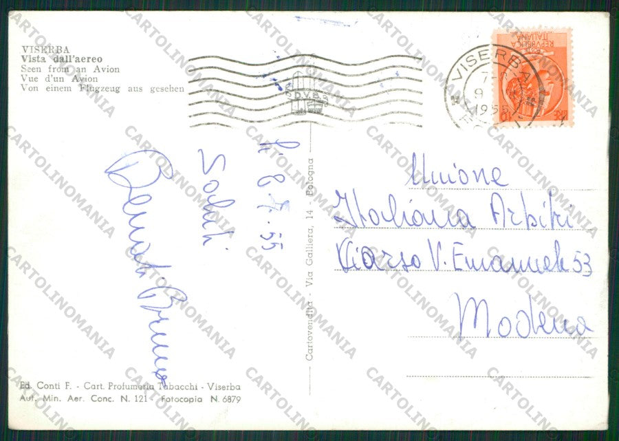 Rimini Viserba Foto FG cartolina KB0930 – retro