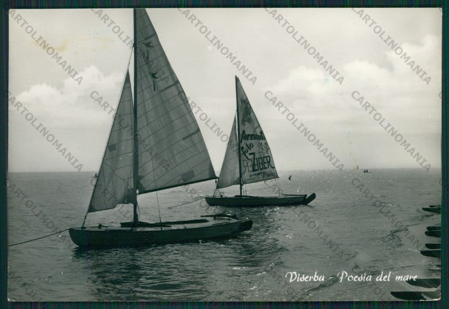 Rimini Viserba Barche Foto FG cartolina KB0931 – fronte