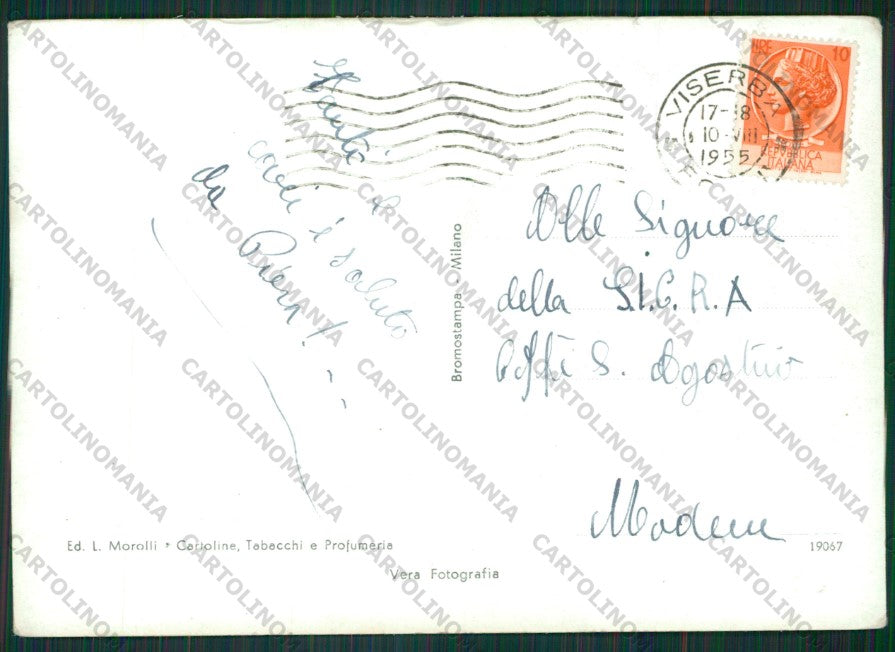 Rimini Viserba STRAPPINO Foto FG cartolina KB0939 – retro