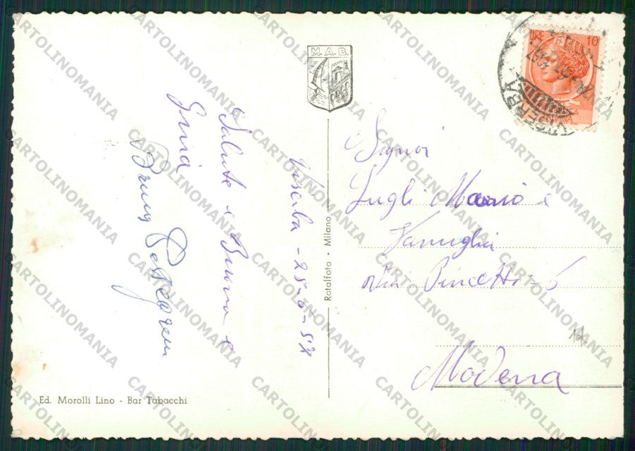 Rimini Viserba Saluti da Cane Pastore Tedesco Foto FG cartolina KB0955 – retro
