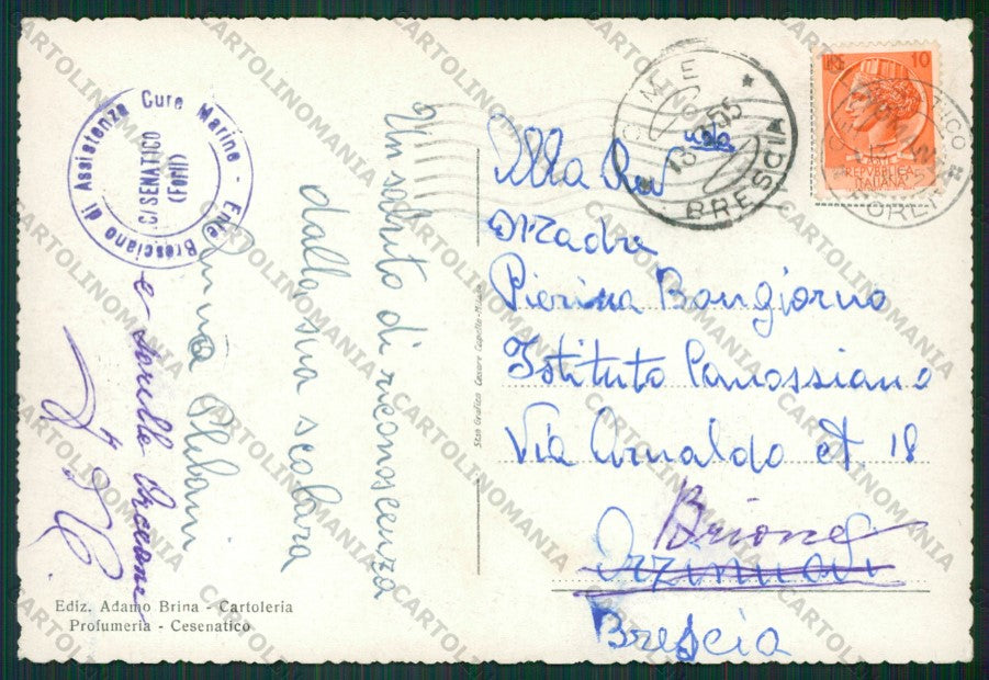 Forlì Cesenatico FG cartolina KB0970 – retro